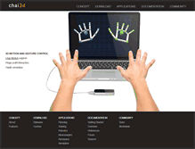 Tablet Screenshot of chai3d.org
